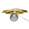 Kurt Adler 15-Inch 10-Point Warm White LED Gold Star Tree Topper